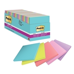 POSTIT 65424SSMIA SUPER STICKY RECYCLED NOTES 76 X 76MM SUPERNOVA CABINET PACK 23