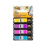 POSTIT 6834AB MINI INDEX FLAGS BRIGHT ASSORTED PACK 139