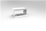 Boost  Halo Single Side Cable Tray Bridge White PC
