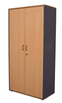 RAPID WORKER CUPBOARD LOCKABLE 1800 X 900 X 450MM BEECHIRONSTONE