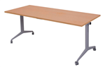 RAPIDLINE FLIP TOP TABLE 1500 X 750MM BEECH