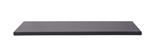 GO STEEL EXTRA SHELF 900 X 390MM WITH 4 CLIPS GRAPHITE RIPPLE