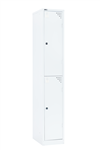 GO Steel 2 Door Locker White China PC