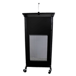 RAPIDLINE HEAVY DUTY LECTERN BLACK