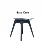 LUCID CHAIR BASE  DURABLE BLACK PLASTIC FOR OFFICE  HOME