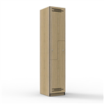 2 Door Step Door Melamine Locker