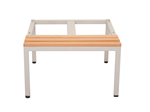 Light Oak Locker Seat  Stands