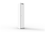 1 Door Melamine Locker Natural White