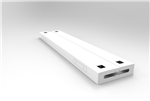 Boost  Halo Back To Back Cable Tray Suits 1800mm W Workstation White PC
