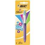 PEN BIC 4 COLOUR GRIP FASHION RETRACTABLE BP