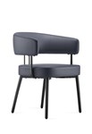 HERA BREAKOUT CHAIR  FRENCH NAVY PU